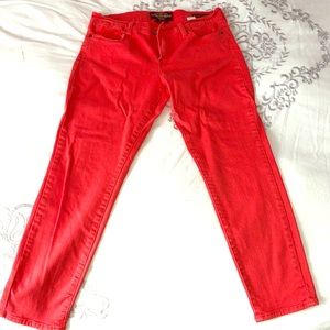 Lucky Brand Zoe Straight Crop Capri jeans
